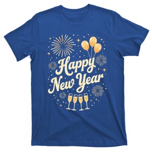 New Years Eve Happy New Year Party Supplies Fireworks Cool Gift T-Shirt