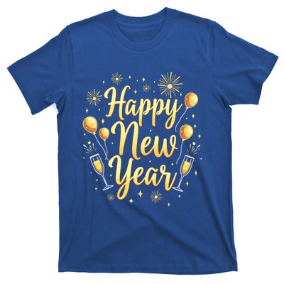 New Years Eve Happy New Year Party Supplies Fireworks Gift T-Shirt