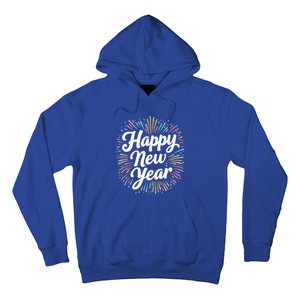 New Years Eve Happy New Year Party Supplies Fireworks Gift Hoodie