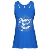 New Years Eve Happy New Year Party Supplies Fireworks Gift Ladies Essential Flowy Tank