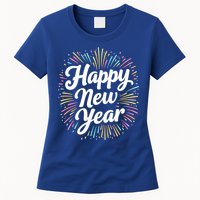 New Years Eve Happy New Year Party Supplies Fireworks Gift Women's T-Shirt