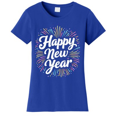 New Years Eve Happy New Year Party Supplies Fireworks Gift Women's T-Shirt