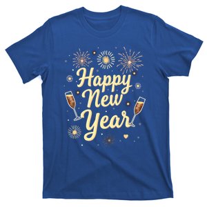 New Years Eve Happy New Year Party Supplies Fireworks Gift T-Shirt