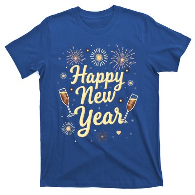 New Years Eve Happy New Year Party Supplies Fireworks Gift T-Shirt