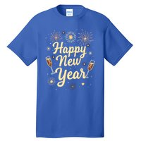 New Years Eve Happy New Year Party Supplies Fireworks Gift Tall T-Shirt