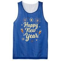 New Years Eve Happy New Year Party Supplies Fireworks Gift Mesh Reversible Basketball Jersey Tank