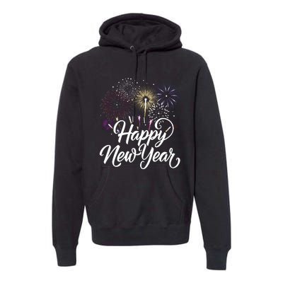 New Years Eve Party Supplies Nye 2024 Happy New Year Premium Hoodie