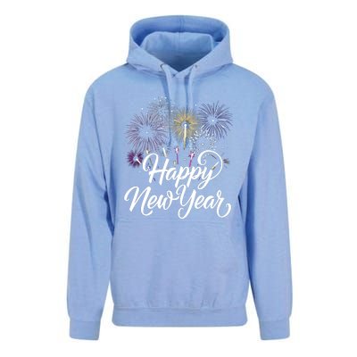 New Years Eve Party Supplies Nye 2024 Happy New Year Unisex Surf Hoodie