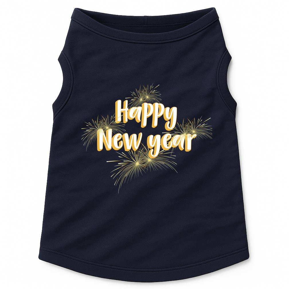 New Years Eve Party Supplies Nye Gift For Lover Doggie Tank