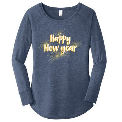 New Years Eve Party Supplies Nye Gift For Lover Women's Perfect Tri Tunic Long Sleeve Shirt