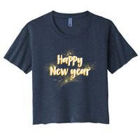 New Years Eve Party Supplies Nye Gift For Lover Women's Crop Top Tee