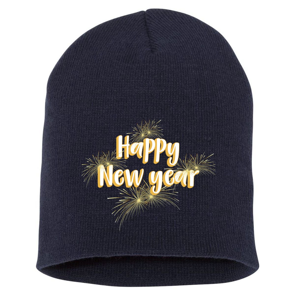 New Years Eve Party Supplies Nye Gift For Lover Short Acrylic Beanie