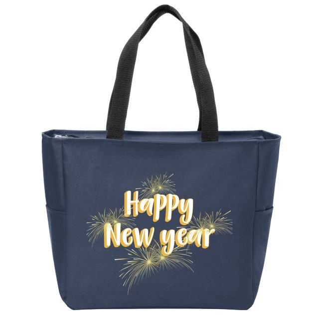 New Years Eve Party Supplies Nye Gift For Lover Zip Tote Bag