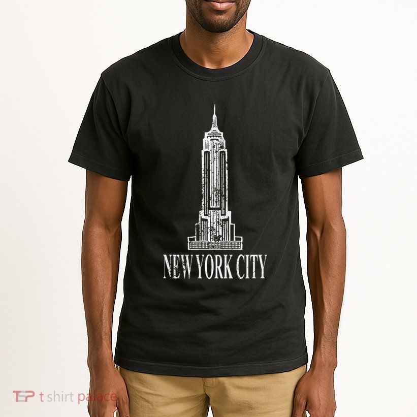 New York Empire State Building Classic Tall T-Shirt