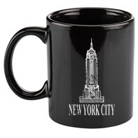 New York Empire State Building Classic 11oz C Handle Ceramic Mug