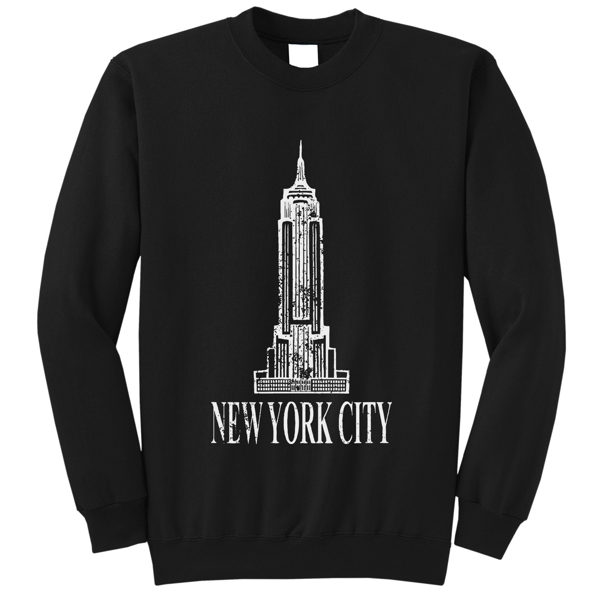 New York Empire State Building Classic Tall Sweatshirt