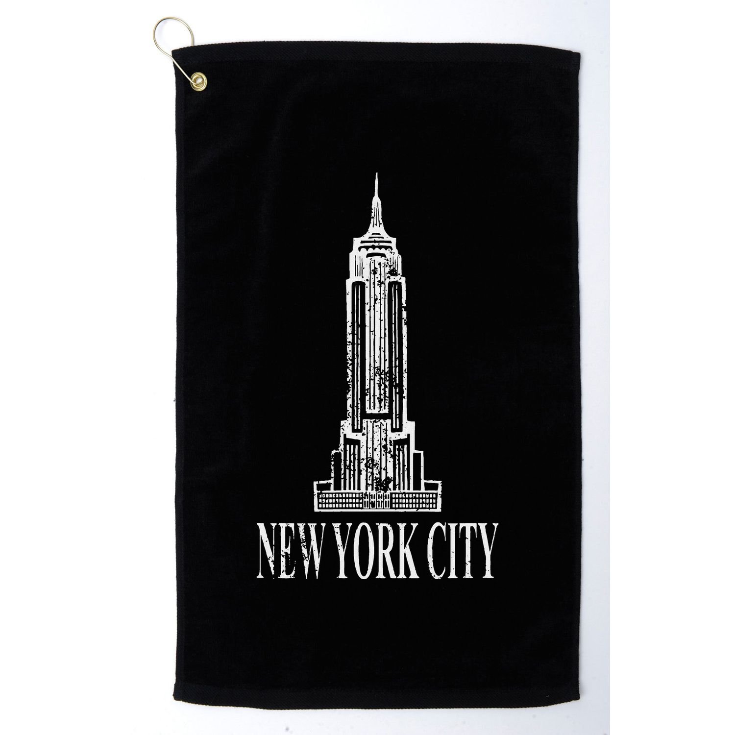 New York Empire State Building Classic Golf Towel