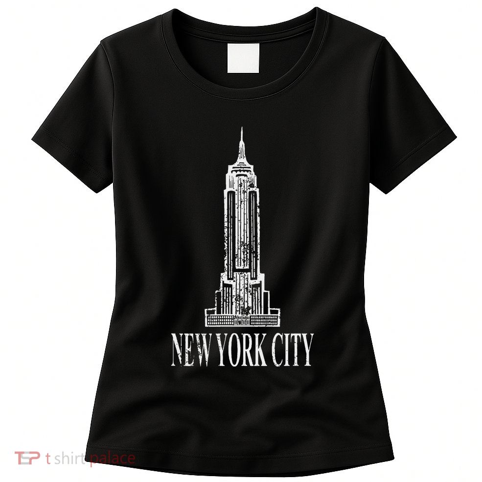 New York Empire State Building Classic Womens T-Shirt