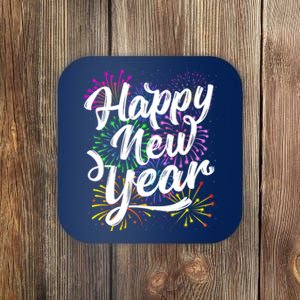 New Years Eve Party Supplies 2024 Happy New Year Fireworks Coaster