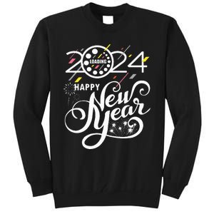 New Years Eve Party Supplies 2024  Tall Sweatshirt