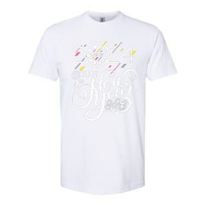 New Years Eve Party Supplies 2024  Softstyle CVC T-Shirt