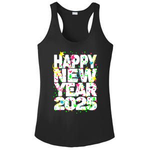 New Years Eve Party Supplies Nye 2025 Happy New Year Ladies PosiCharge Competitor Racerback Tank