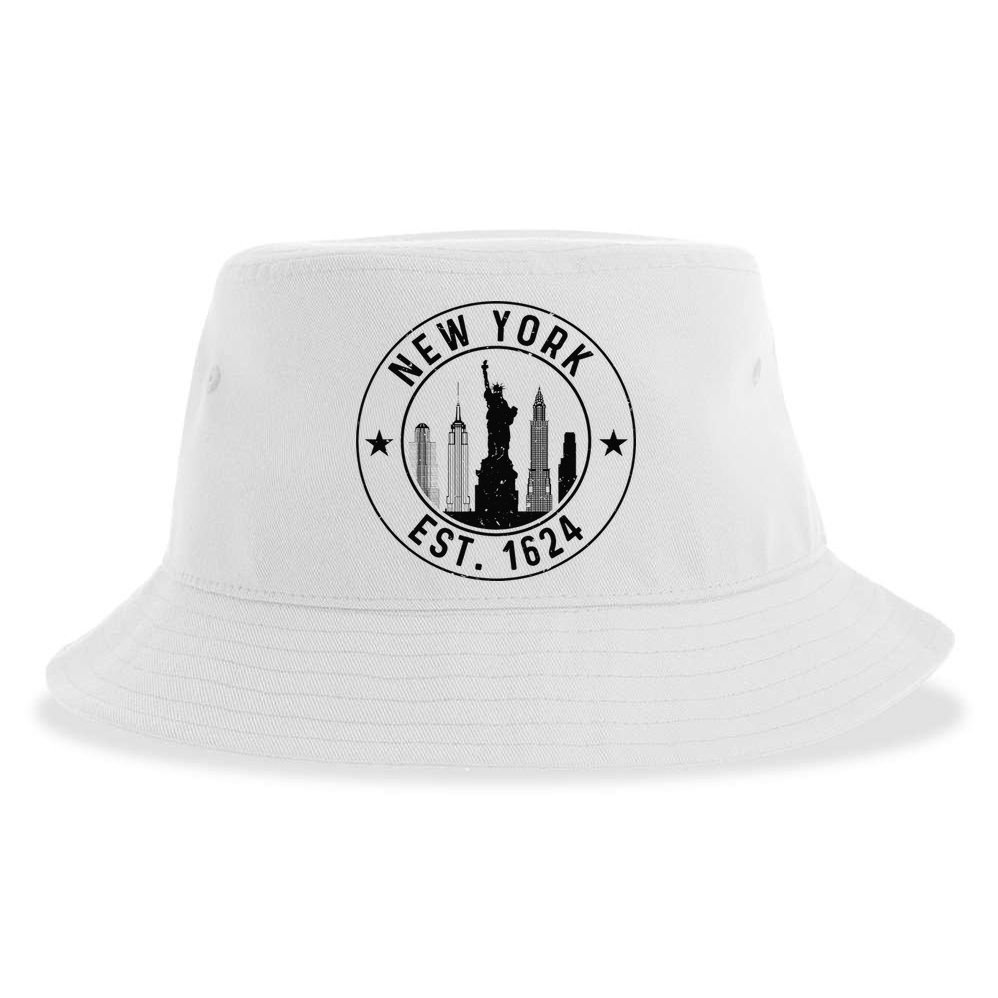 New York Est. 1624 New York City Lover Nyc Sustainable Bucket Hat