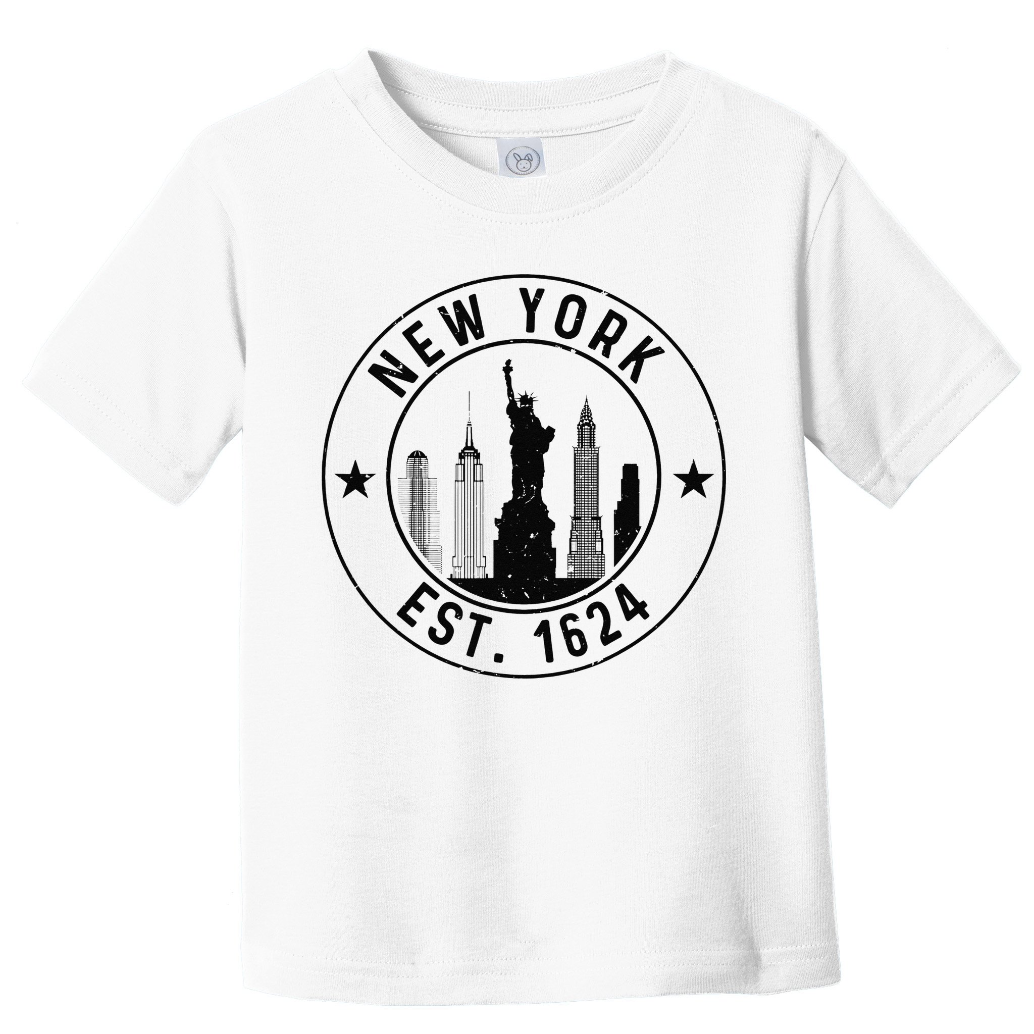 New York Est. 1624 New York City Lover Nyc Toddler T-Shirt