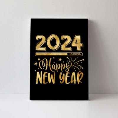 New Years Eve Party Supplies 2024 Happy New Year Fireworks Canvas