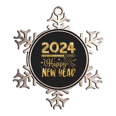 New Years Eve Party Supplies 2024 Happy New Year Fireworks Metallic Star Ornament