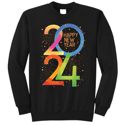 New Years Eve 2024 Colorful Nye Party Sweatshirt