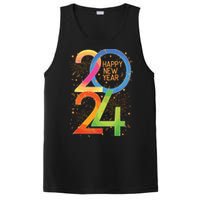 New Years Eve 2024 Colorful Nye Party PosiCharge Competitor Tank