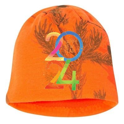 New Years Eve 2024 Colorful Nye Party Kati - Camo Knit Beanie