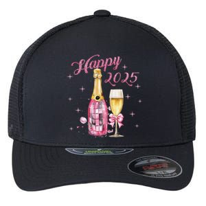 New Years Eve Party Supplies 2025 Happy New Year Fireworks Flexfit Unipanel Trucker Cap