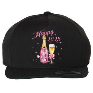 New Years Eve Party Supplies 2025 Happy New Year Fireworks Wool Snapback Cap