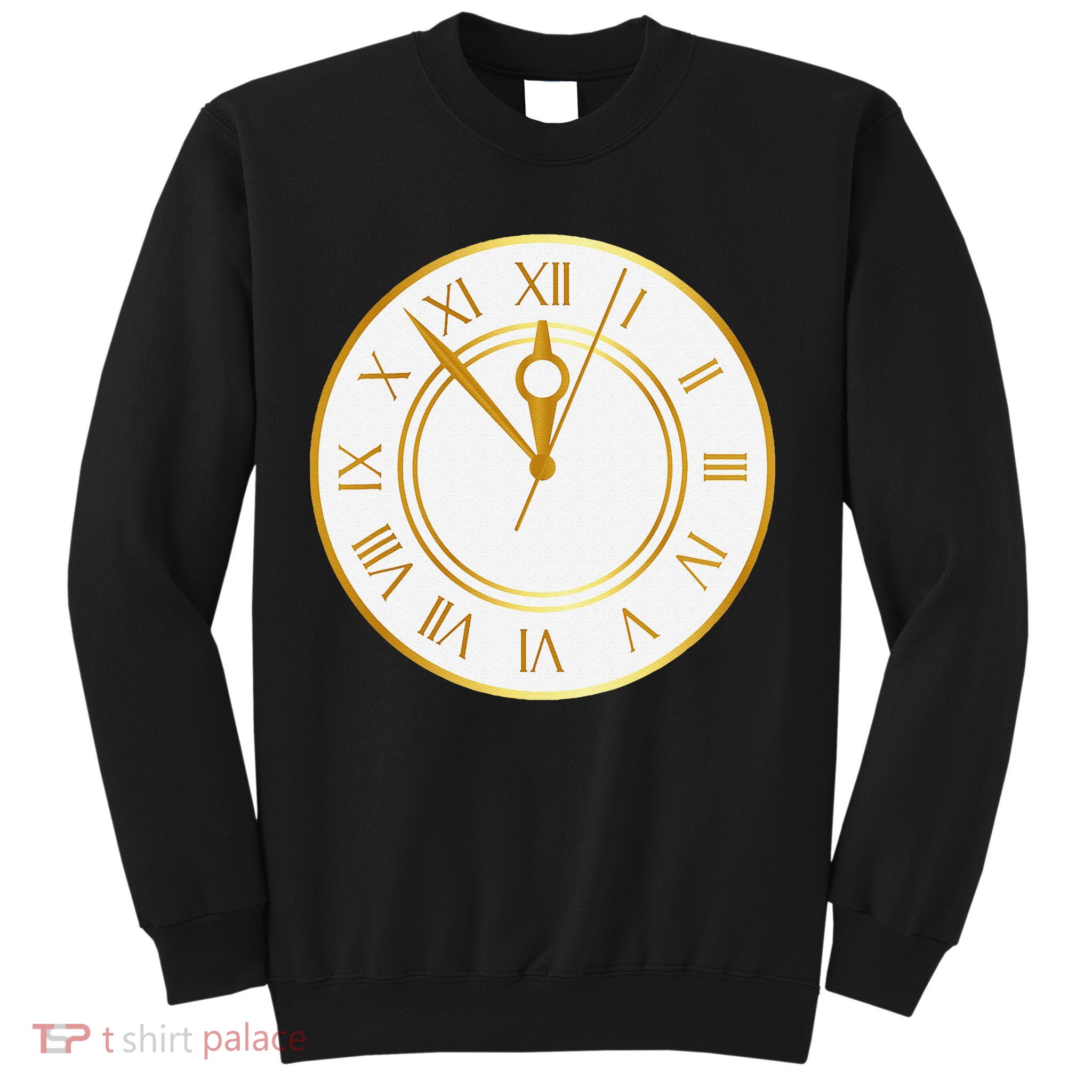 New YearS Eve Clock Sweatshirt
