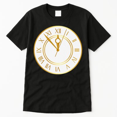 New YearS Eve Clock Tall T-Shirt