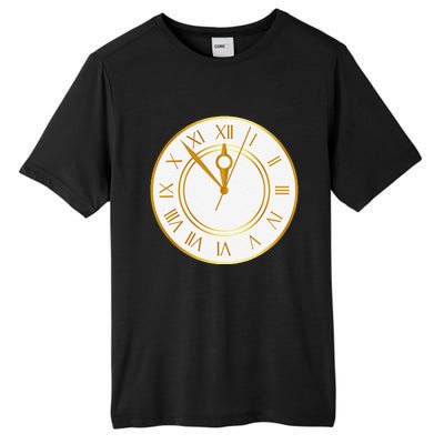 New YearS Eve Clock Tall Fusion ChromaSoft Performance T-Shirt