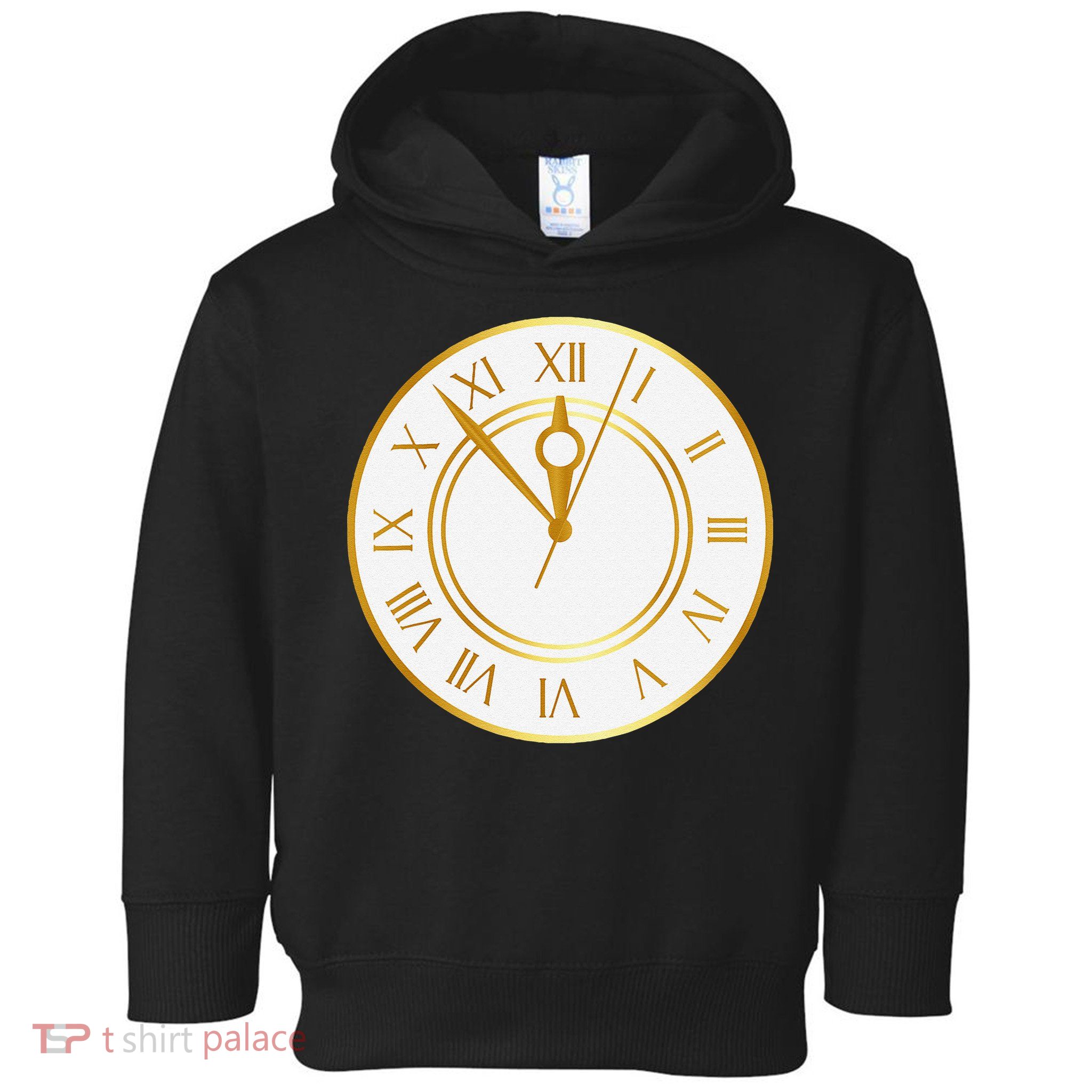 New YearS Eve Clock Toddler Hoodie