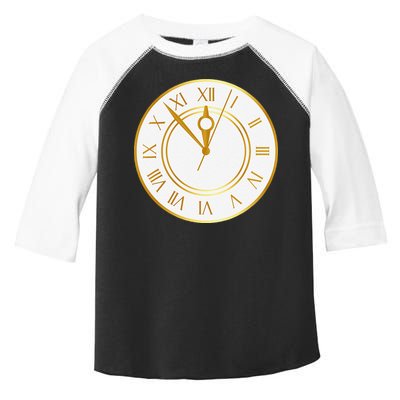 New YearS Eve Clock Toddler Fine Jersey T-Shirt