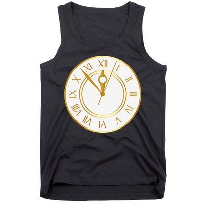 New YearS Eve Clock Tank Top