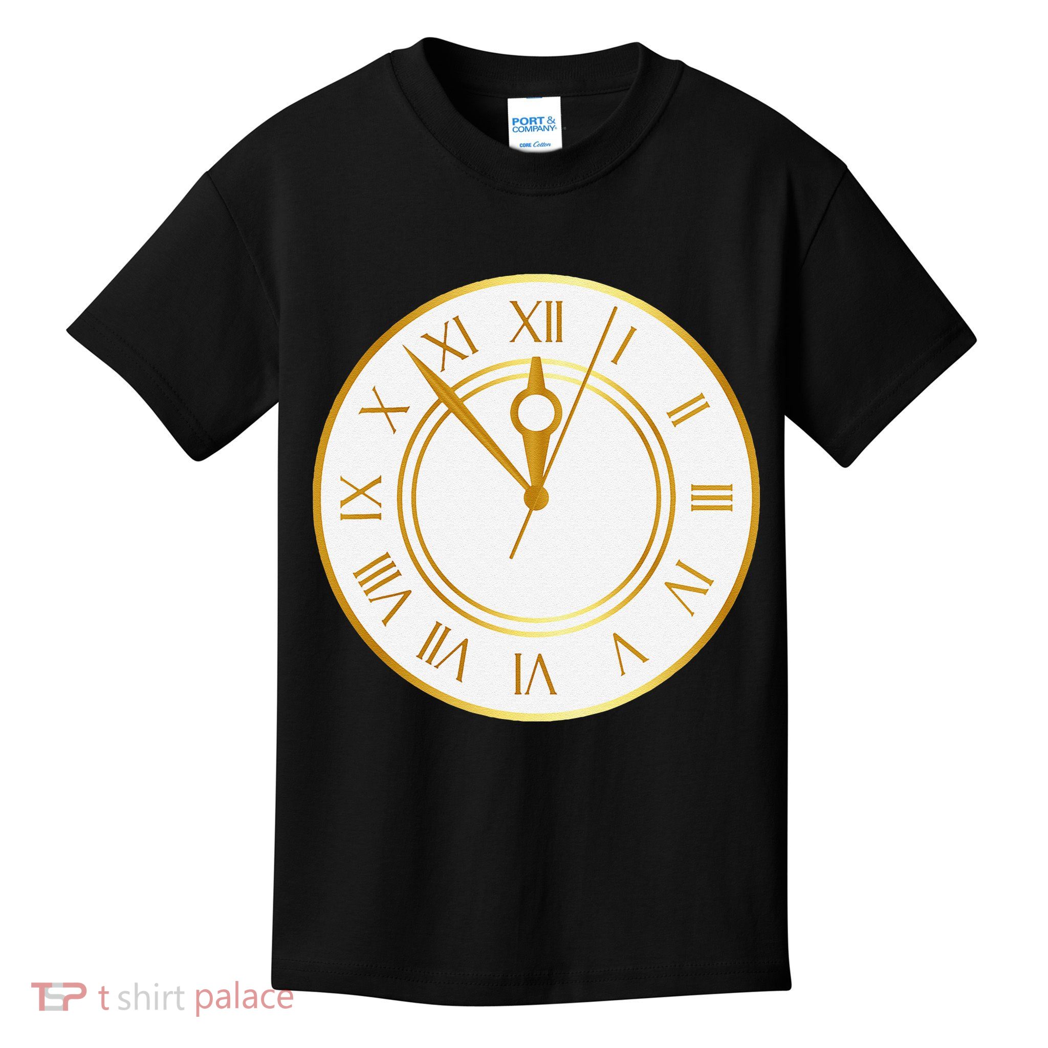 New YearS Eve Clock Kids T-Shirt