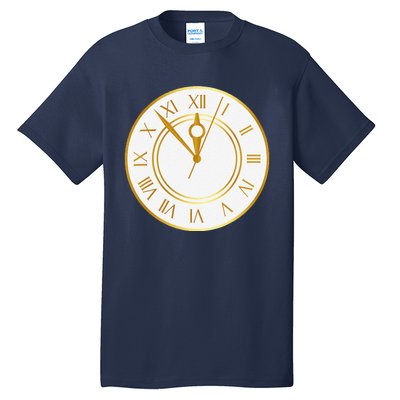 New YearS Eve Clock Tall T-Shirt