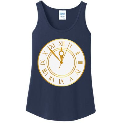 New YearS Eve Clock Ladies Essential Tank