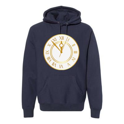 New YearS Eve Clock Premium Hoodie