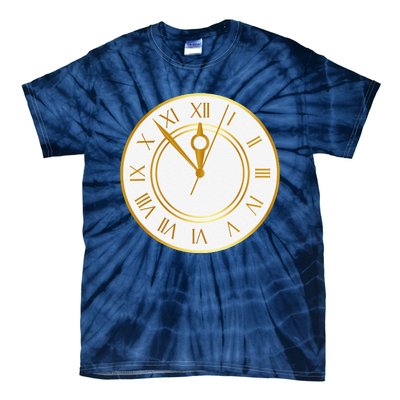 New YearS Eve Clock Tie-Dye T-Shirt