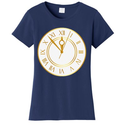 New YearS Eve Clock Women's T-Shirt