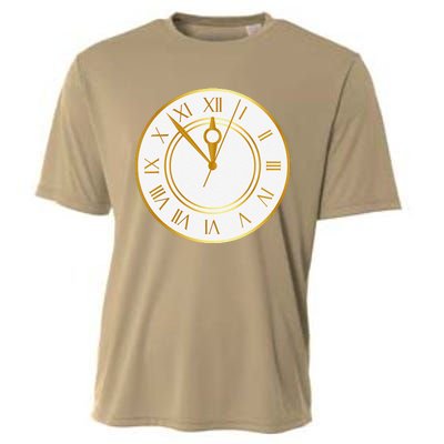 New YearS Eve Clock Cooling Performance Crew T-Shirt