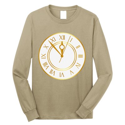 New YearS Eve Clock Long Sleeve Shirt