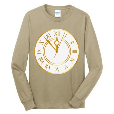 New YearS Eve Clock Tall Long Sleeve T-Shirt